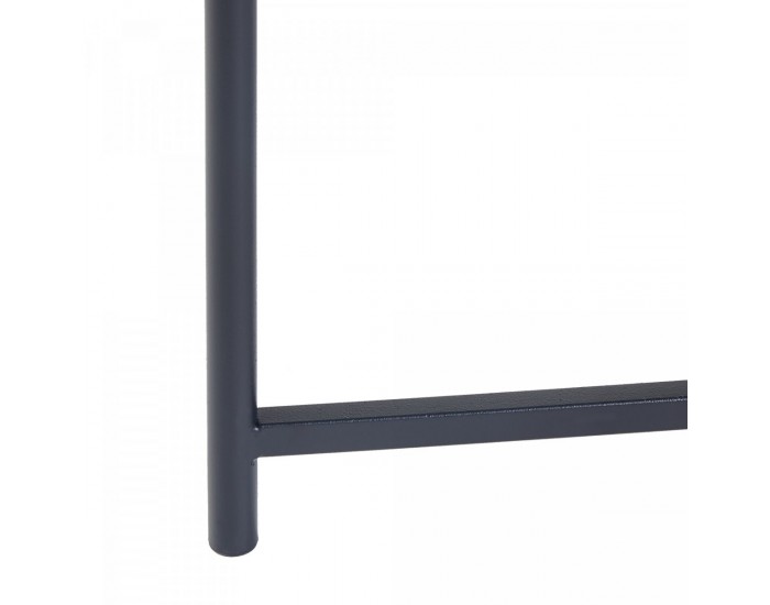 Странична масичка Saalen метална черна []