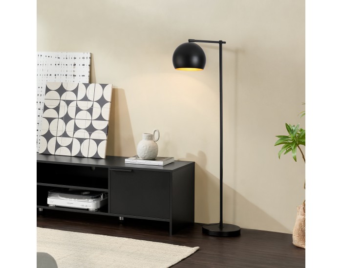 Подова лампа Skiptvet, черна []