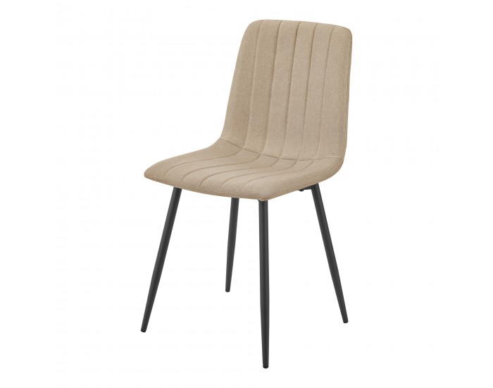 Трапезен стол Elsern комплект 2 светлокафяв []