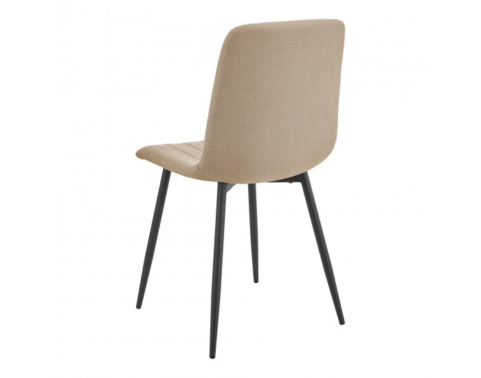 Трапезен стол Elsern комплект 2 светлокафяв []