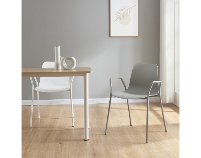 Трапезен стол Kankaanpää светлосив []