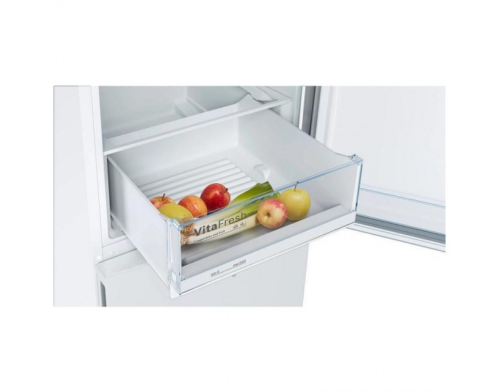 Хладилник с фризер Bosch KGV39VWEA , 343 l, E , LowFrost , Бял