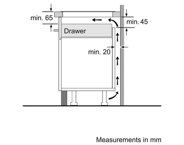 Вграден керамичен плот Bosch PUC611AA5E , Индукционен