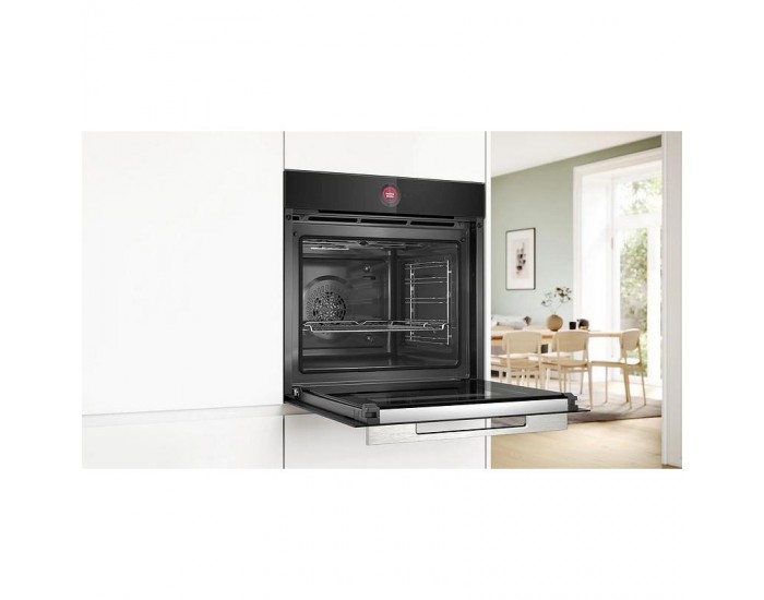 Фурна за вграждане Bosch HBG7741B1 , 71 , А+ , Електронно , Пиролиза