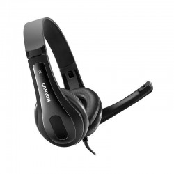 Слушалки с микрофон Canyon CNS-CHSU1B , OVER-EAR - Офис