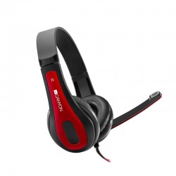 Слушалки с микрофон Canyon CNS-CHSC1BR , OVER-EAR - Офис