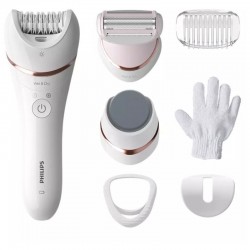 PHILIPS Epilator series 8000 wet&dry legs and body 7 attachments - Грижа за тялото