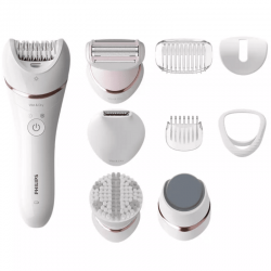 PHILIPS Epilator series 8000 wet&dry legs and body 9 attachments - Грижа за тялото
