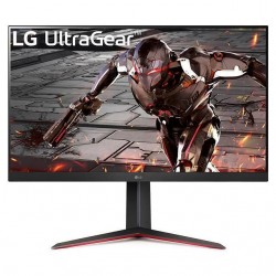 Монитор LG 32GN650-B, 31.5" UltraGear VA, AG, 1ms MBR, 165Hz, 3000:1, 350cd/m2, QHD (2560x1440), Reader Mode, Radeon FreeSync, HDR 10, sRGB 95%, HDMI, DisplayPort, Height Adjustable, Pivot, Tilt, Headphone out, Black - Монитори