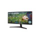 Монитор LG 29WP60G-B, 29" UltraWide Full HD, IPS Panel, 1ms MBR, 1000:1, 250 cd/m?, 21:9, 2560 x 1080, HDR 10, sRGB 99%, FreeSync, Reader Mode, 75Hz, USB Type-C, HDMI, DP, Tilt, Headphone Out, Black