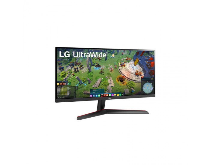Монитор LG 29WP60G-B, 29" UltraWide Full HD, IPS Panel, 1ms MBR, 1000:1, 250 cd/m?, 21:9, 2560 x 1080, HDR 10, sRGB 99%, FreeSync, Reader Mode, 75Hz, USB Type-C, HDMI, DP, Tilt, Headphone Out, Black