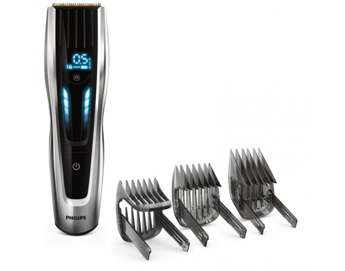 PHILIPS 41mm full metal guard  titanium coated blades  corded and cordless with Li-Ion battery and auto turbo