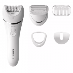 PHILIPS Epilator series 8000 wet&dry legs and body 5 attachments - Грижа за тялото