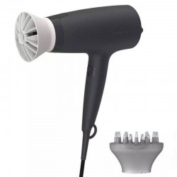 PHILIPS Hair dryer 2100W DC motor ThermoProtect black/grey - Грижа за тялото