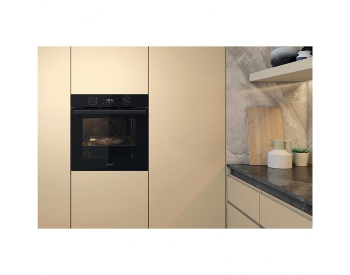 Фурна за вграждане Whirlpool OMR58HU1B , 71 , Push бутони , А+ , Почистване с пара