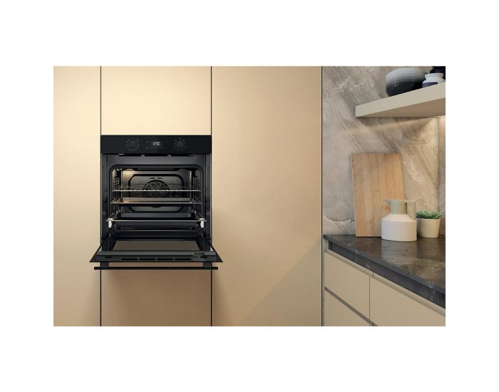 Фурна за вграждане Whirlpool OMR58HU1B , 71 , Push бутони , А+ , Почистване с пара