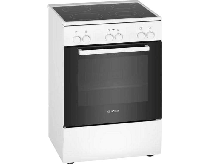Готварска печка (ток) Bosch HKA090220 , Керамични , Бял