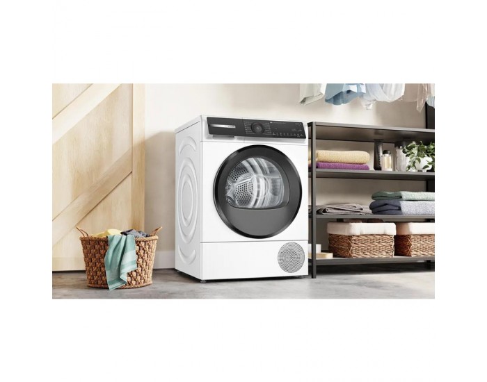 Сушилня Bosch WQH245B6BY , 9 kg, C , Бял