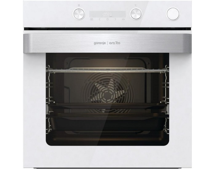 Фурна за вграждане Gorenje BSA6737ORAW , 77 , Push бутони , А , Водно почистване
