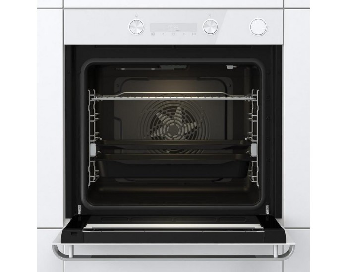 Фурна за вграждане Gorenje BSA6737ORAW , 77 , Push бутони , А , Водно почистване