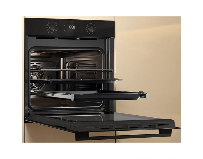 Фурна за вграждане Whirlpool OMK58HU1B , 71 , Hydrolitic , Push бутони , А+