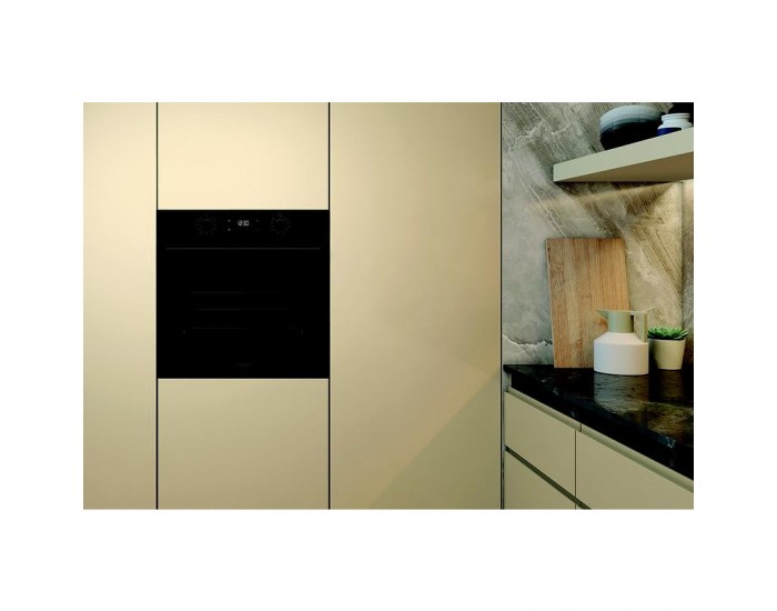 Фурна за вграждане Whirlpool OMK58HU1B , 71 , Hydrolitic , Push бутони , А+
