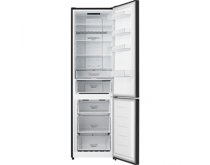 Хладилник с фризер Gorenje NRK620EABG4 , 336 l, E , No Frost , Черен