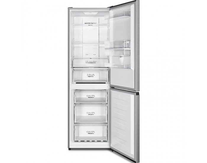 Хладилник с фризер Gorenje NRK619EAXL4WD , 304 l, E , No Frost , Сив