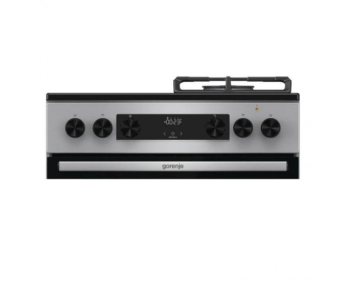 Готварска печка (ток/газ) Gorenje GKC6C60XT , 2 газ 2ток , INOX