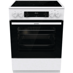 Готварска печка (ток) Gorenje GECS6C70WC , Керамични , Бял - Готварски печки