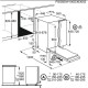 Съдомиялна машина за вграждане AEG FSE72517P , 10 комплекта, E , 45 Ш, мм