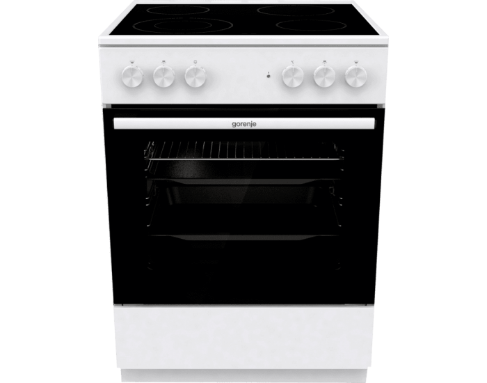 Готварска печка (ток) Gorenje GEC6A41WC , Керамични , Бял
