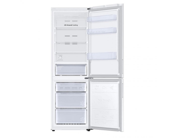 Хладилник с фризер Samsung RB33B610EWW/EF , 334 l, E , No Frost , Бял