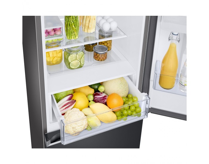 Хладилник с фризер Samsung RB34C652EB1/EF , 341 l, E , No Frost , Черен