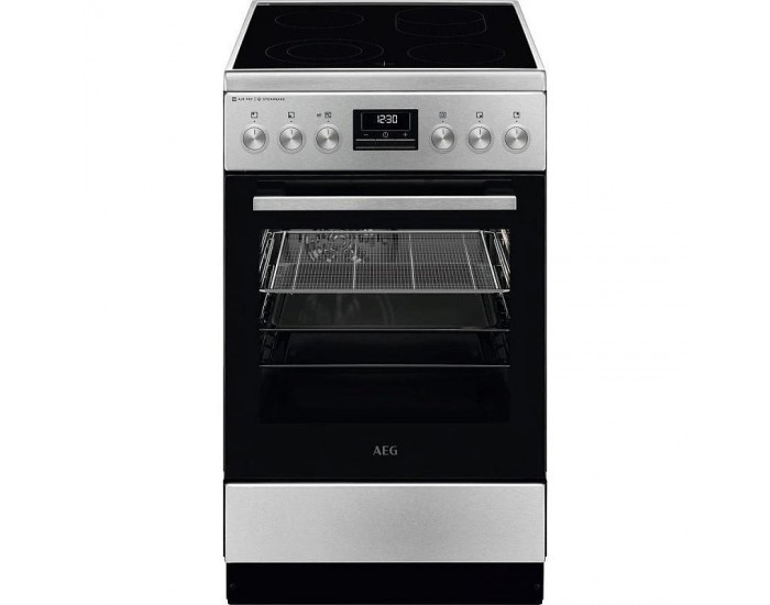 Готварска печка (ток) AEG CCB56490BM , Керамични , INOX