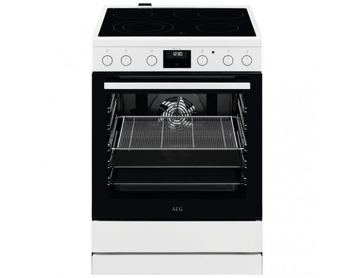 Готварска печка (ток) AEG CCB6440CBW , Керамични , Бял
