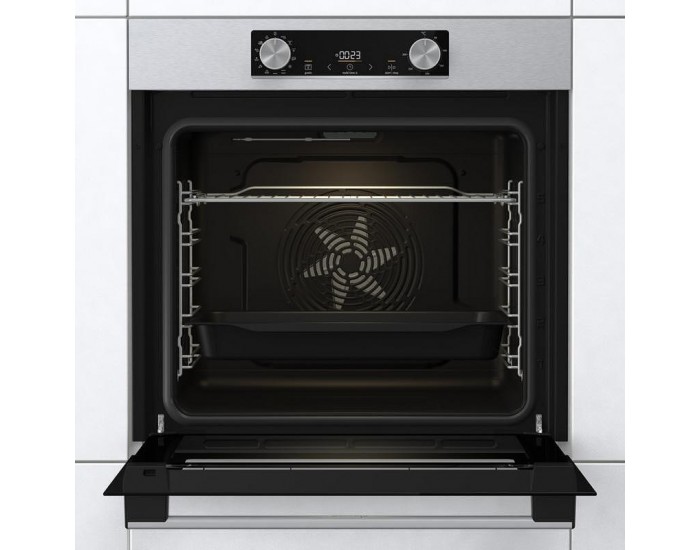 Фурна за вграждане Gorenje BOP6737E02XK , 77 , А , Механично , Пиролиза