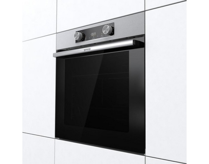 Фурна за вграждане Gorenje BOP6737E02XK , 77 , А , Механично , Пиролиза