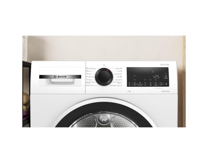 Сушилня Bosch WQG24101BY , 9 kg, D , Бял
