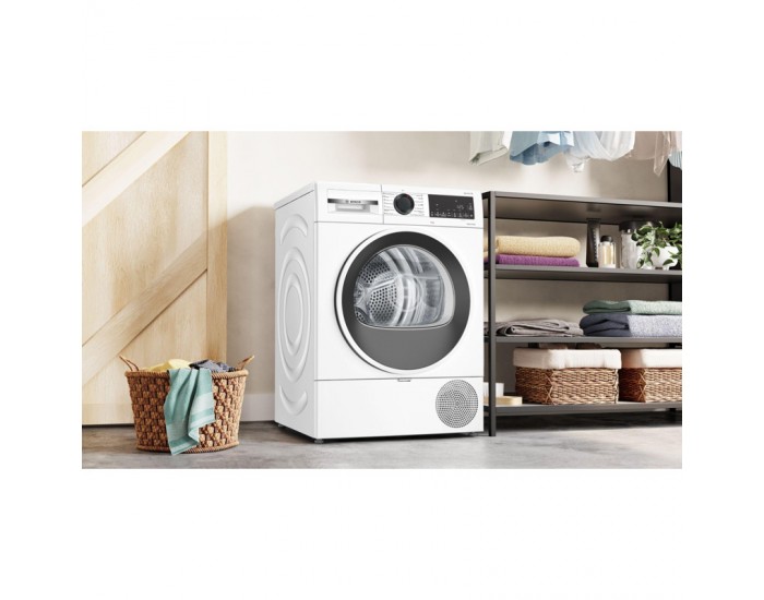 Сушилня Bosch WQG24101BY , 9 kg, D , Бял