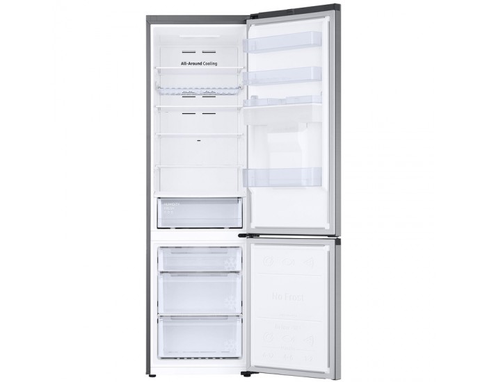 Хладилник с фризер Samsung RB38C632ESA/EF , 386 l, E , No Frost , Инокс
