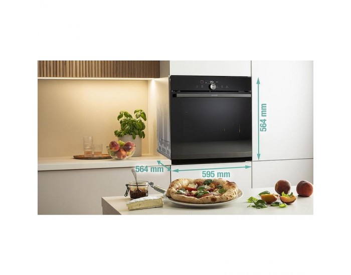 Фурна за вграждане Gorenje GO66E PIZZA350C , 77 , А+ , Пиролиза , Сензорно