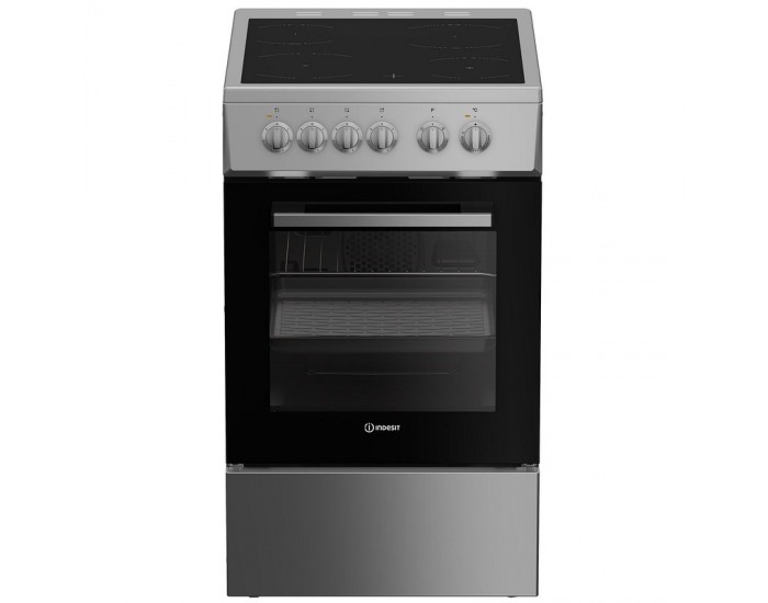 Готварска печка (ток) Indesit I5V5KMS , Керамични , INOX