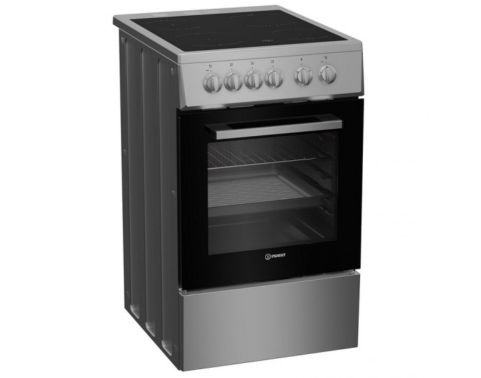 Готварска печка (ток) Indesit I5V5KMS , Керамични , INOX