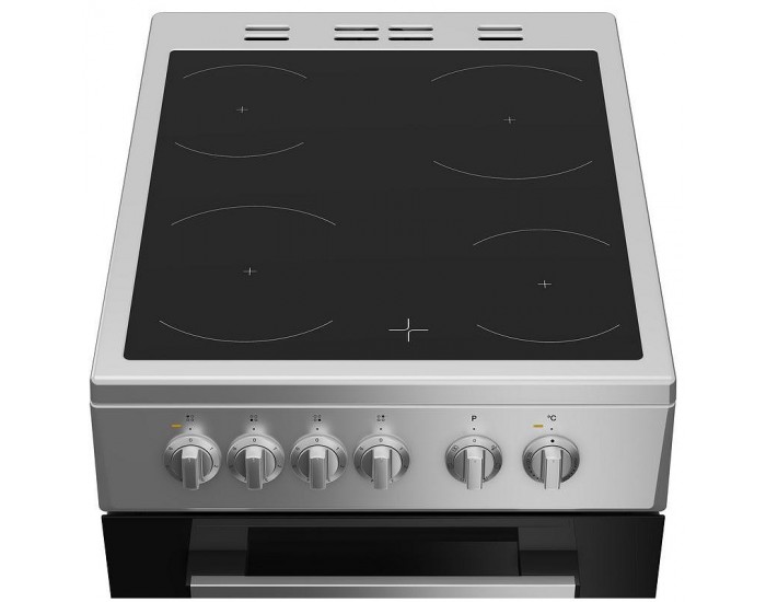 Готварска печка (ток) Indesit I5V5KMS , Керамични , INOX