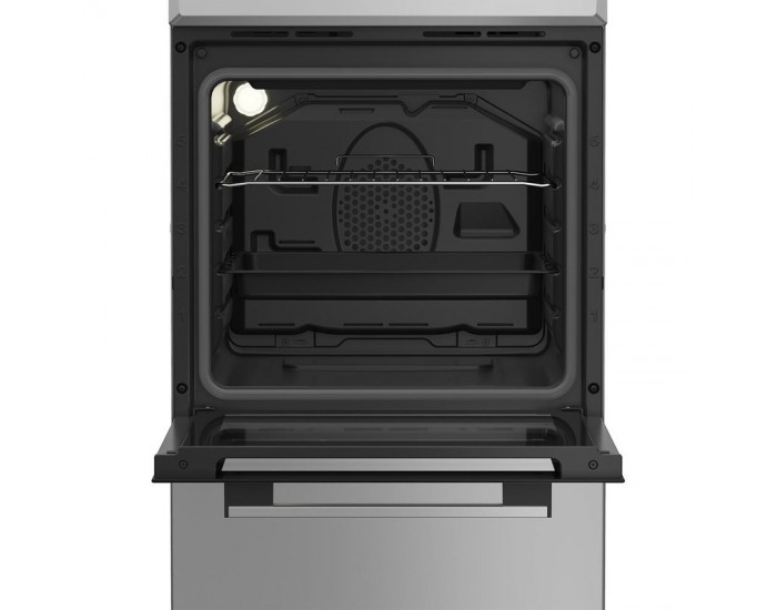 Готварска печка (ток) Indesit I5V5KMS , Керамични , INOX