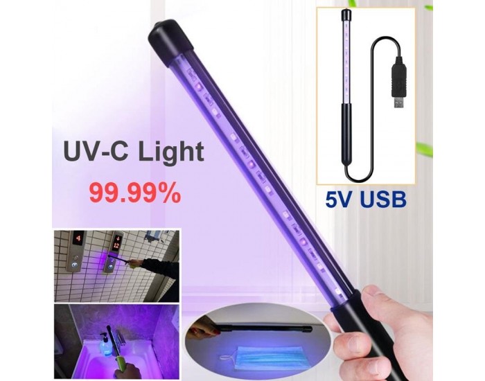 Ултравиолетова лампa NN HD-UV-01PL03 3W портативна