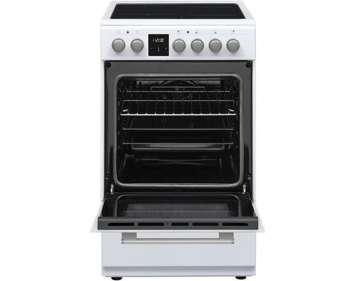 Готварска печка (ток) Sharp KF-56FVDT22WMK-EU , Керамични , Бял