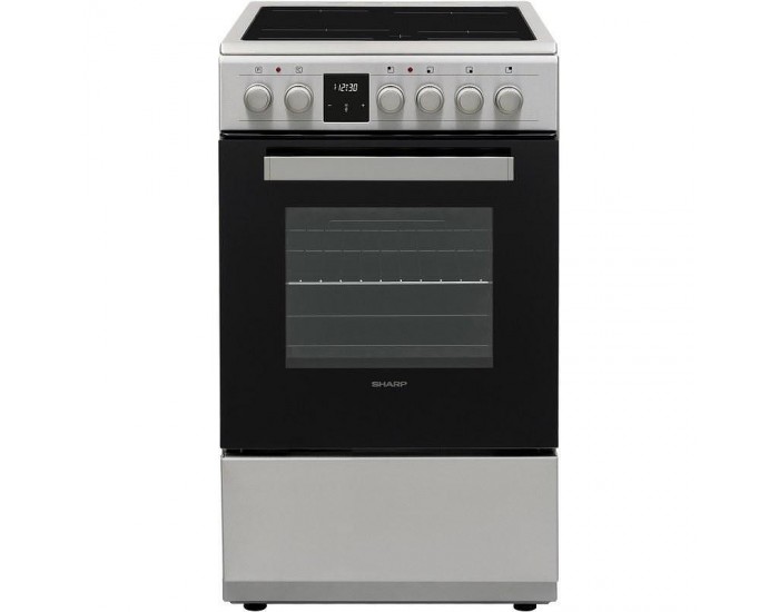 Готварска печка (ток) Sharp KF-56FVDT22IMK-EU , Керамични , INOX