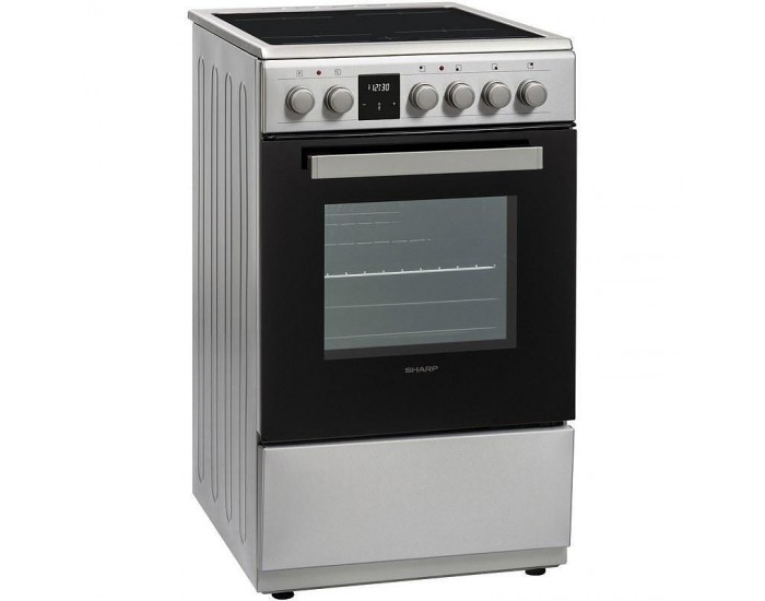 Готварска печка (ток) Sharp KF-56FVDT22IMK-EU , Керамични , INOX